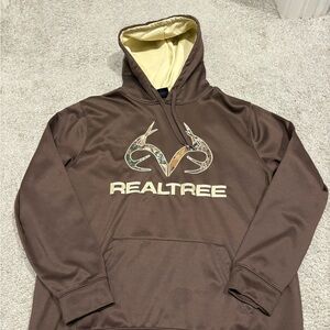 Realtree Brown and Cream Hoodie